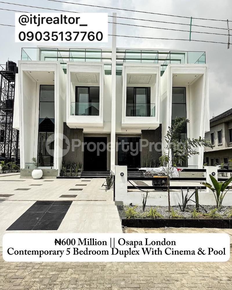 5 bedroom House for sale Osapa london Lekki Lagos