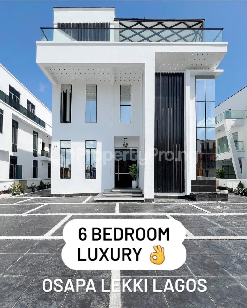 6 bedroom House for sale Osapa london Lekki Lagos