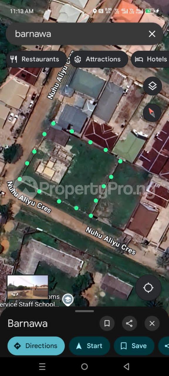 Land for sale Barnawa Gra By Nuhu Aliyu Road Kaduna South Kaduna - 0
