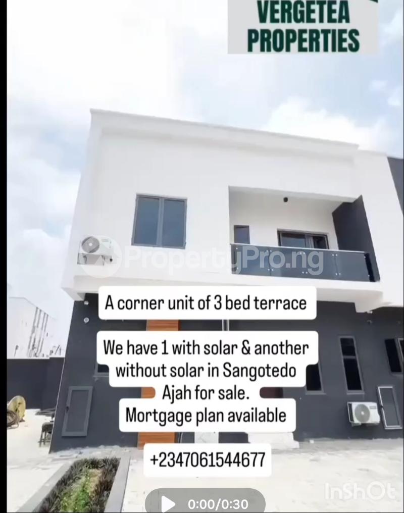 3 bedroom House for sale Citadel Luxury Homes, Sangotedo Ajah Lagos
