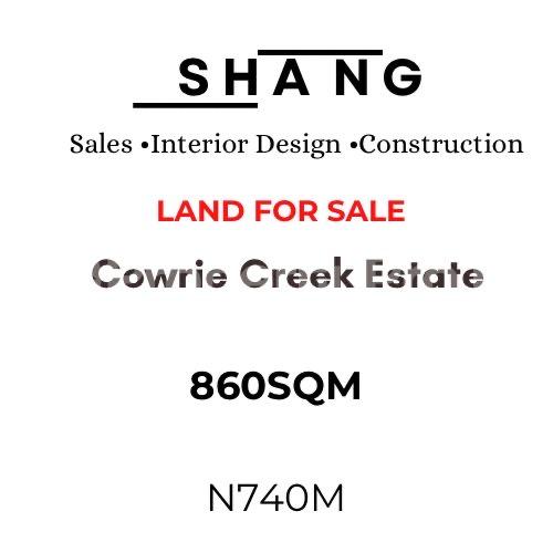 Land for sale Cowrie Creek Estate, Ikate Lekki Lagos
