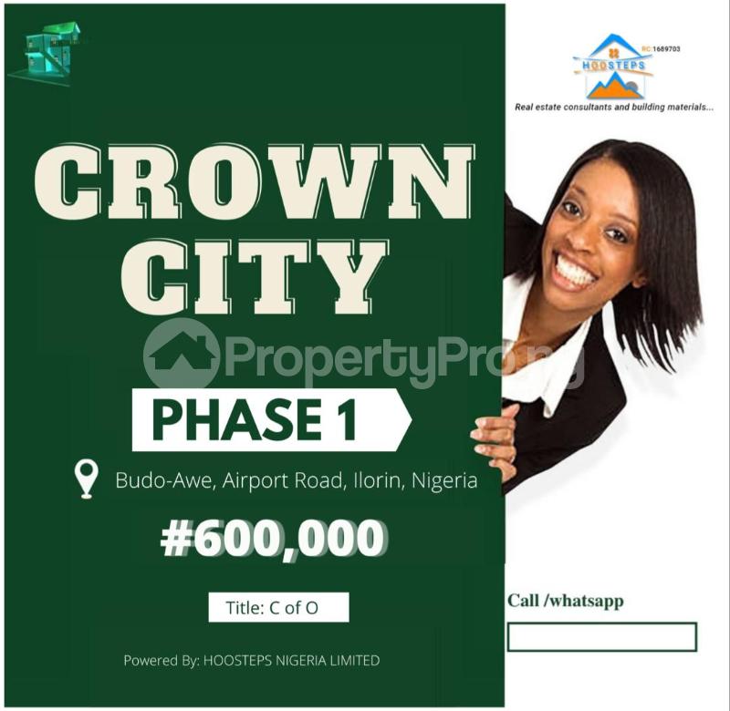 Land for sale Office 10, Opposite Ali Estate ??, Sanrab Area, Tanke, Ilorin Kwara