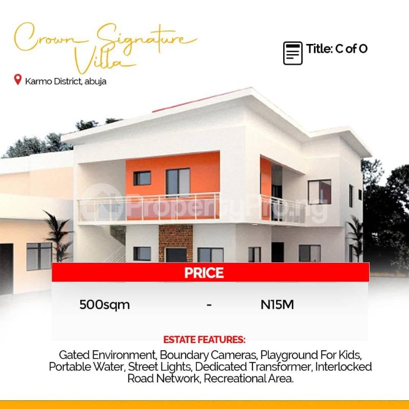 House for sale Opposite Ndic Quarters, Karmo District,abuja Karmo Abuja