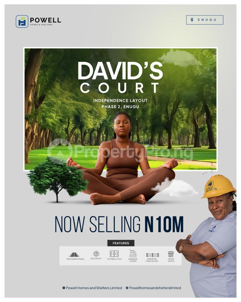 Land for sale Independence Layout Phase 2 Enugu Enugu