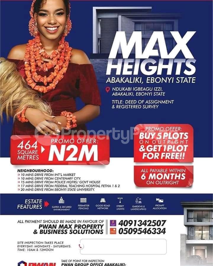 Land for sale Izzi Igbeagu Abakaliki Abakaliki Ebonyi