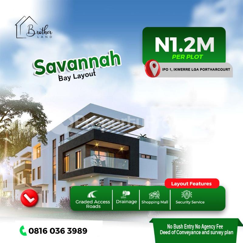 Land for sale Ikwerre Rivers