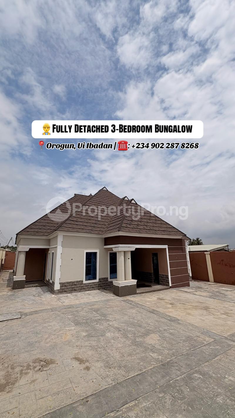 3 bedroom House for sale Orogun , Ui Ajibode Ibadan Oyo