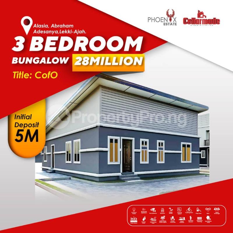 3 bedroom House for sale Abraham adesanya estate Ajah Lagos