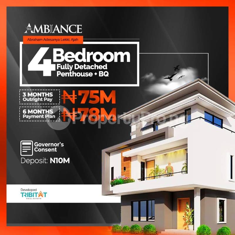 4 bedroom House for sale Ajah Lagos