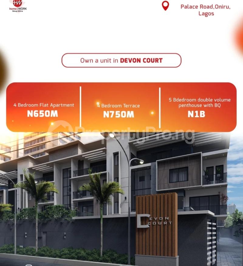 4 bedroom House for sale . ONIRU Victoria Island Lagos