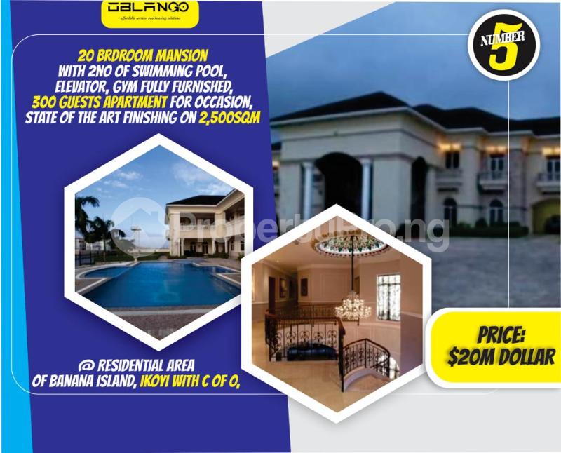 10 Bedroom House in Banana Island Ikoyi Lagos House for sale in ikoyi