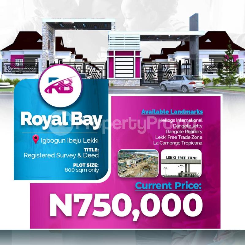 1 bedroom Land for sale Free Trade Zone Ibeju-Lekki Lagos