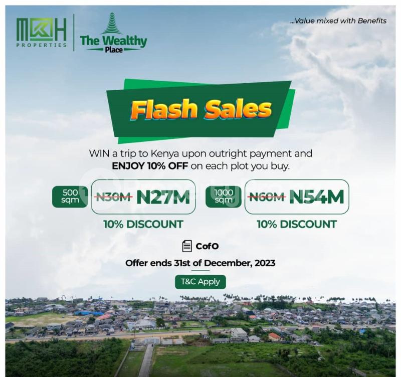 Land for sale Akodo General Hospital Free Trade Zone Ibeju-Lekki Lagos