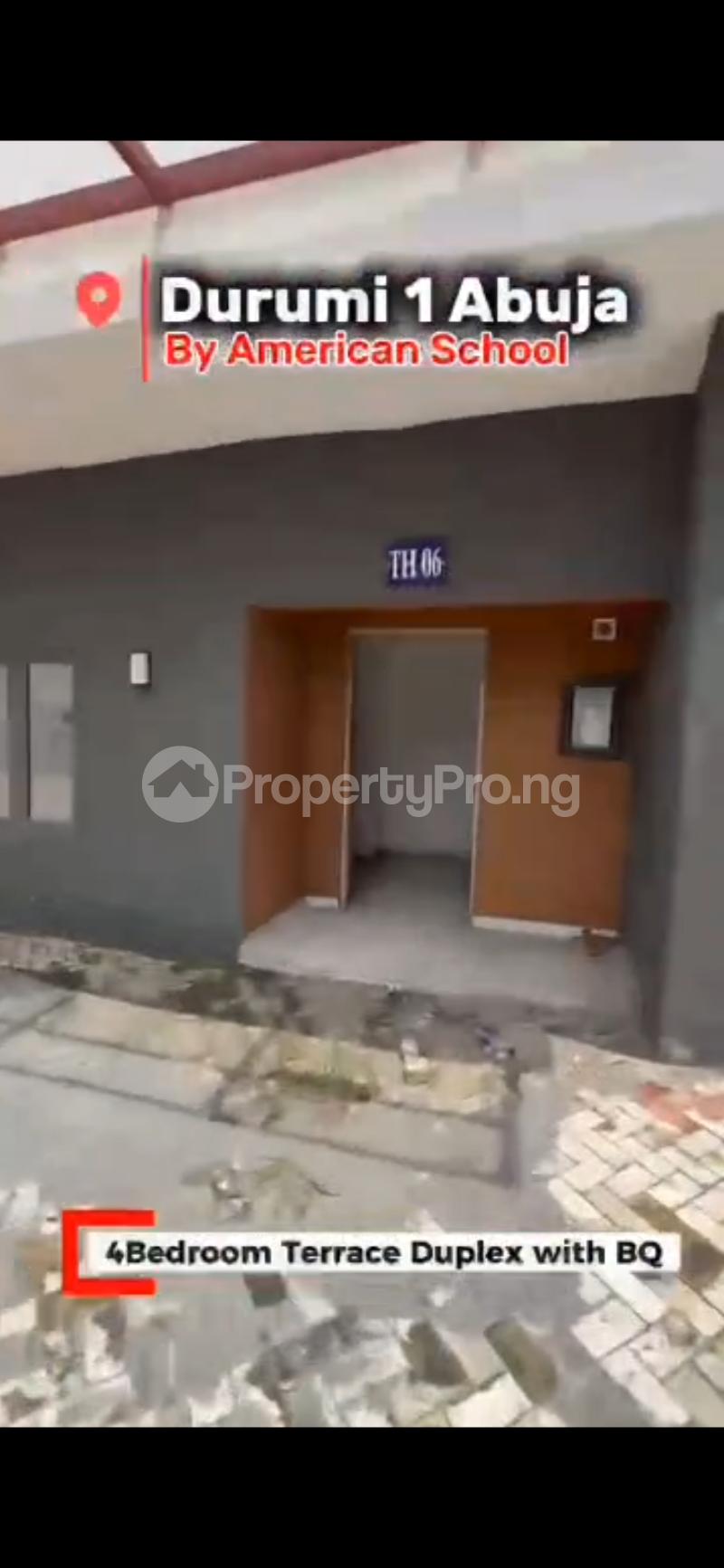 4 bedroom House for sale Durumi1 By American School Durumi Abuja