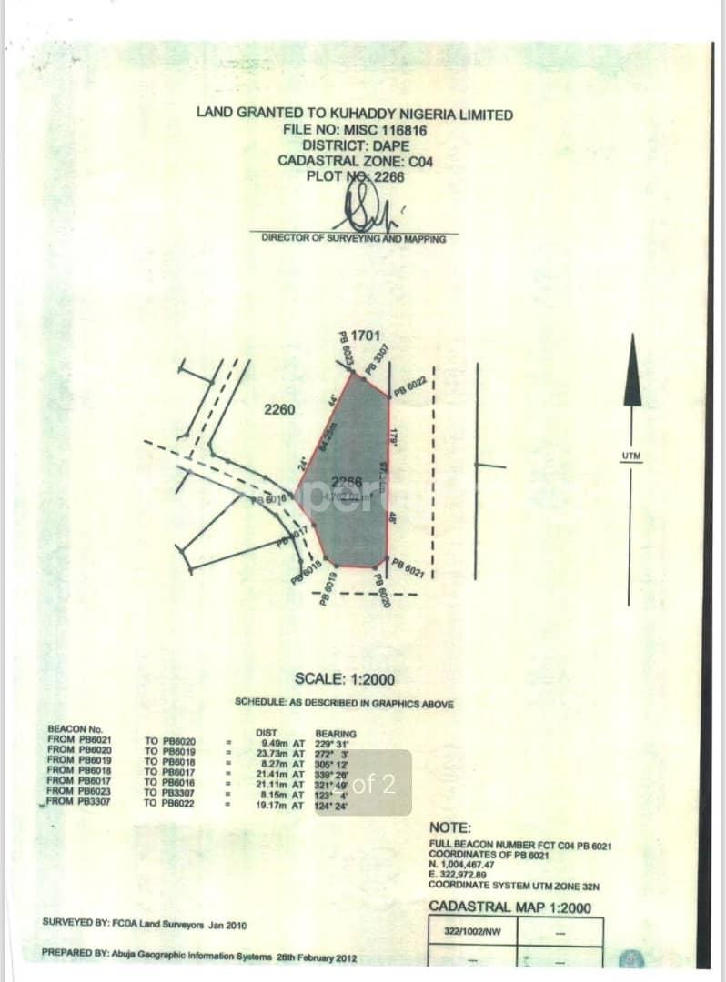 Land for sale Close To Stella Maris School Life Camp Abuja