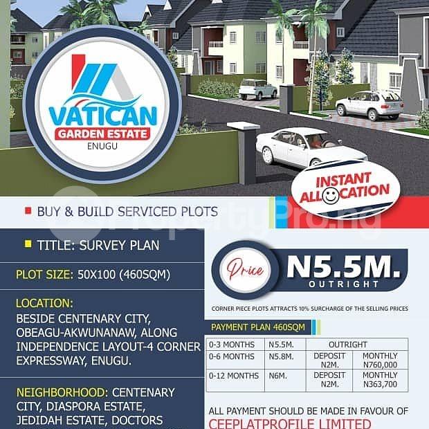 Land for sale Centenary City Enugu Enugu