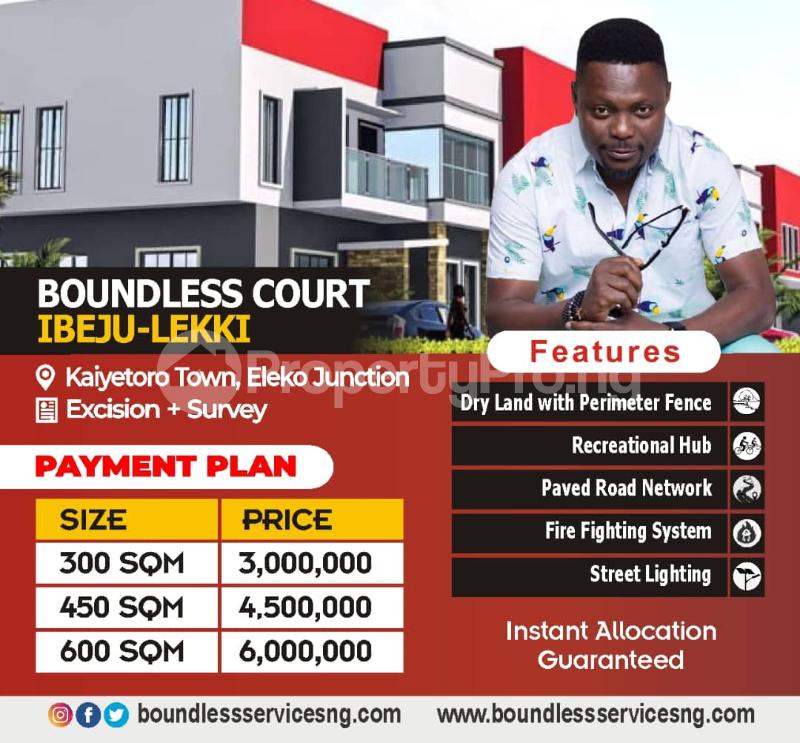 Land for sale   Eleko Ibeju-Lekki Lagos