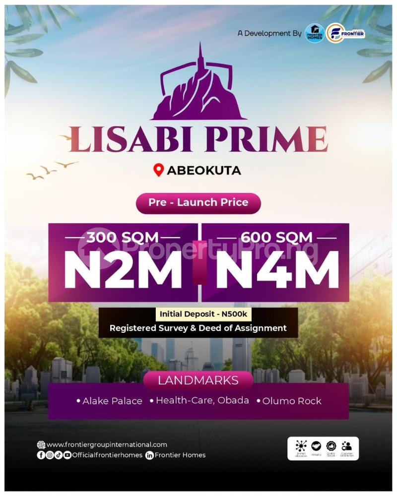 Land for sale Abeokuta South Ogun