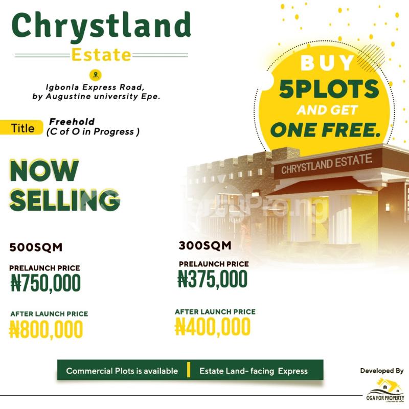 Land for sale   Epe Road Epe Lagos