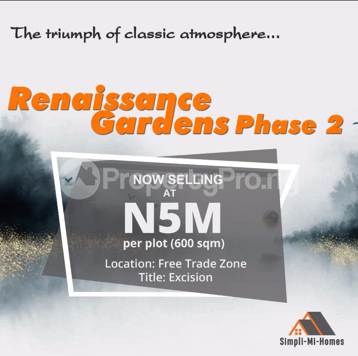 Land for sale Dangote Refinery.... Free Trade Zone Ibeju-Lekki Lagos