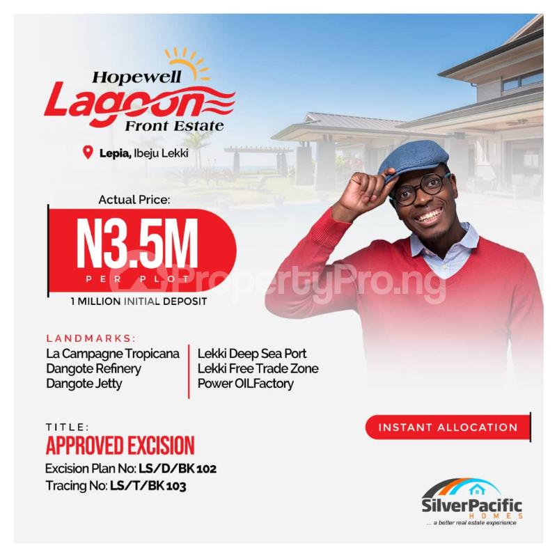 Land for sale Lepia Town Ibeju-Lekki Lagos