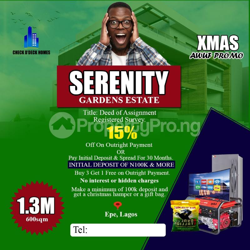 Land for sale Eleranigbe Ibeju-Lekki Lagos