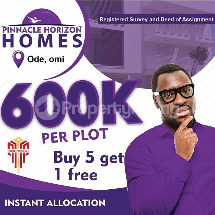 Land for sale Ode Omi,about 5 Minutes Drive From The Popular Lacampaingne Tropicana Beach Resort LaCampaigne Tropicana Ibeju-Lekki Lagos