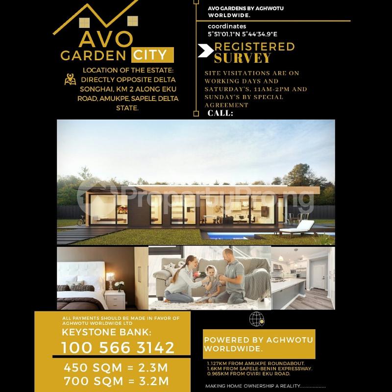 Land for sale Km 4 Eku Road Sapele Delta