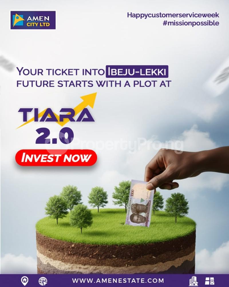 Land for sale Tiara 2.0 Eleko Ibeju-Lekki Lagos