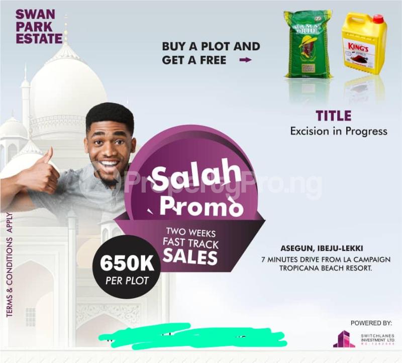 Land for sale Ibeju-Lekki Lagos