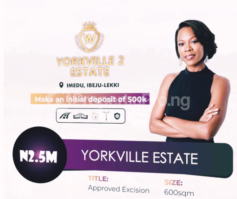 Land for sale Imedu Ibeju-Lekki Lagos