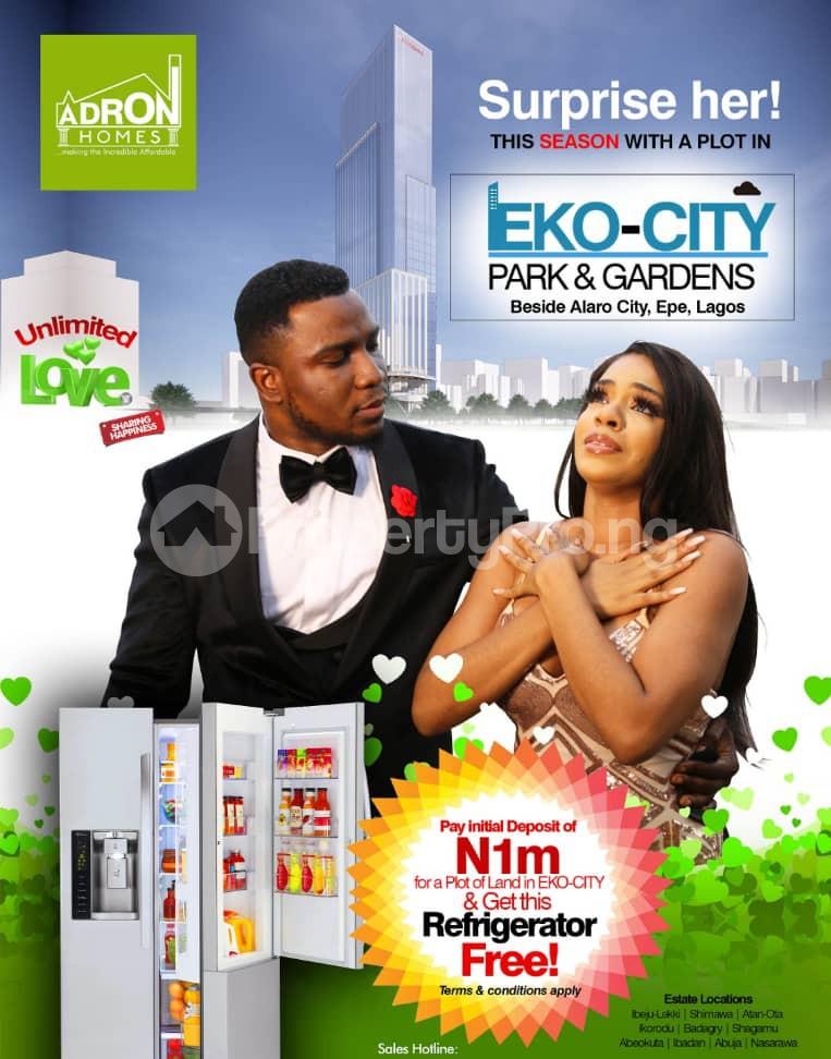 Land for sale Beside Alaro City, Epe Lagos Epe Road Epe Lagos - 0