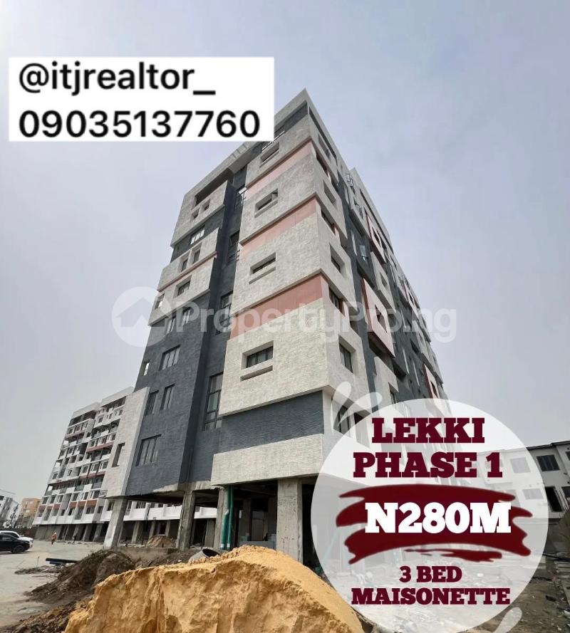 3 bedroom House for sale Lekki Phase 1 Lekki Lagos