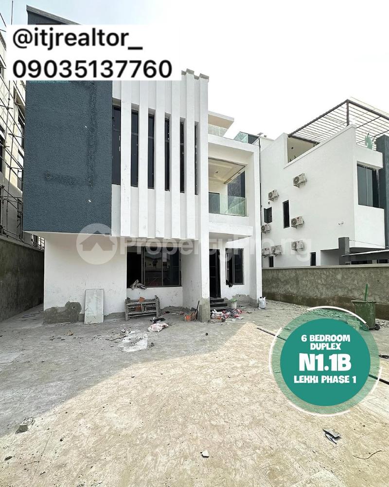 6 bedroom House for sale Lekki Phase 1 Lekki Lagos
