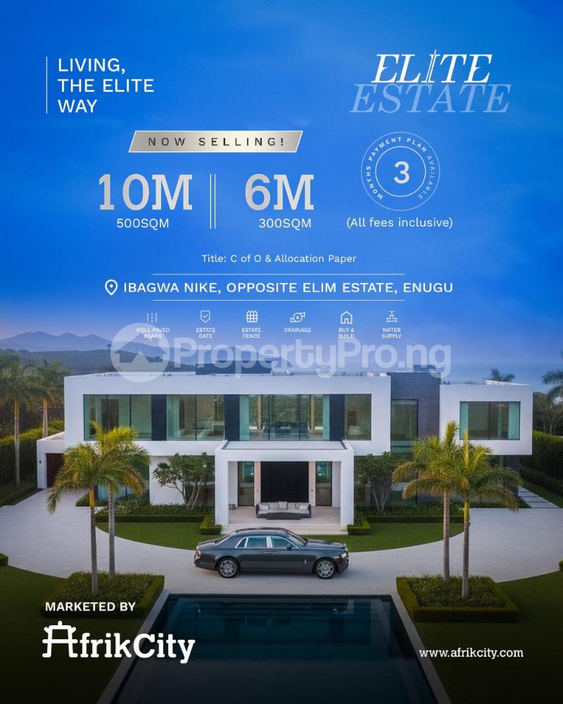 Land for sale Nike Road Enugu Enugu