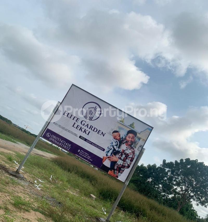 Land for sale Abijo, Lekki Lagos, Off Lekki Epe Expressway. 15 Seconds Drive From The Express Eleko Ibeju-Lekki Lagos - 0