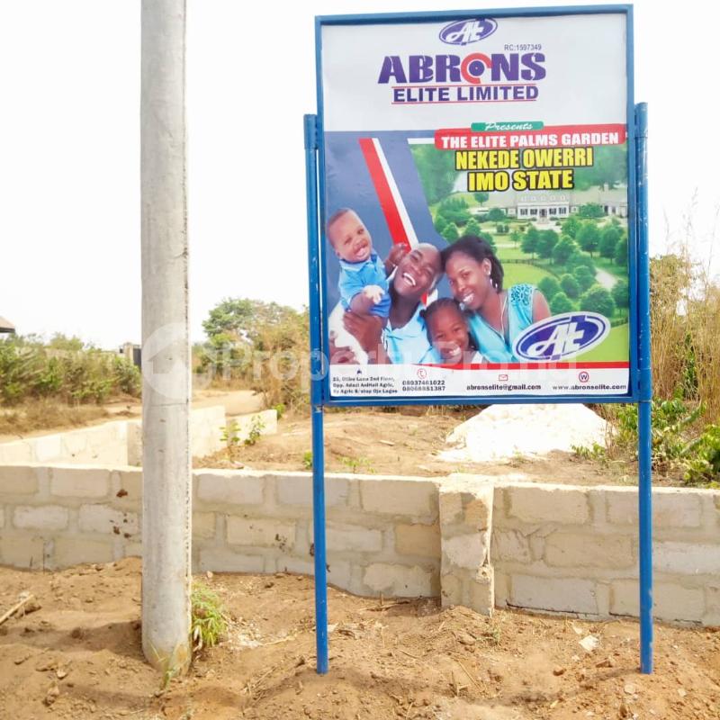 Land for sale Elite Palms Garden Estate Nekede Owerri Owerri Imo - 0