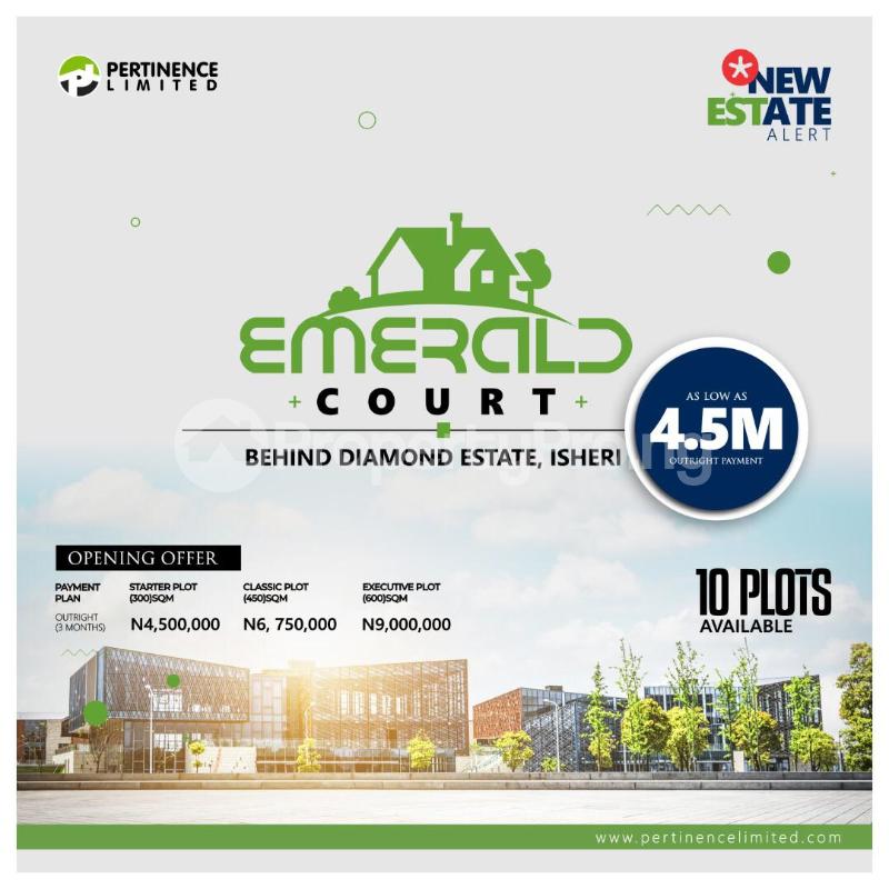 Land for sale Behind Diamond Estate Isheri Egbe/Idimu Lagos