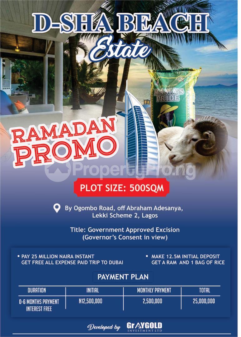 Land for sale Abraham adesanya estate Ajah Lagos