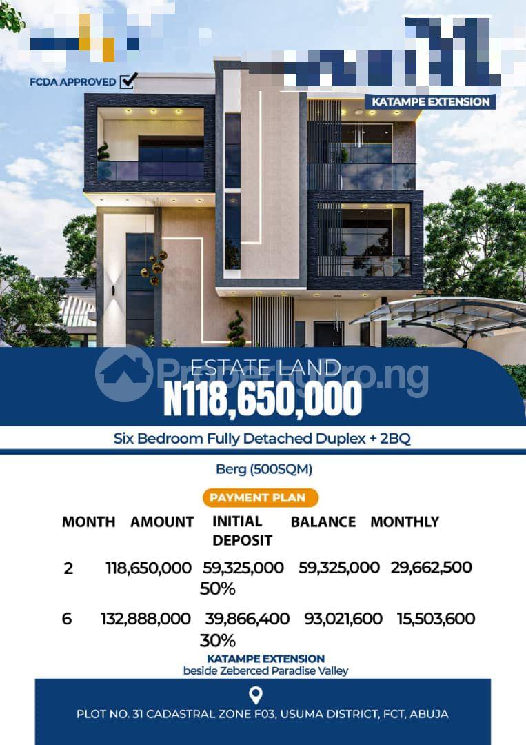 Land for sale Katampe Ext Abuja