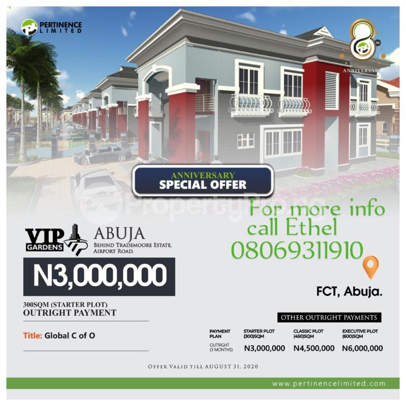 Land for sale Behind Trademoore Estate Lugbe Abuja