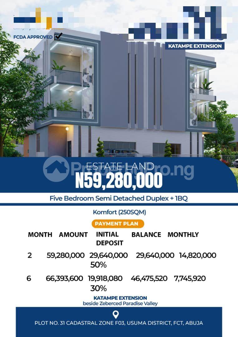 Land for sale Katampe Ext Abuja