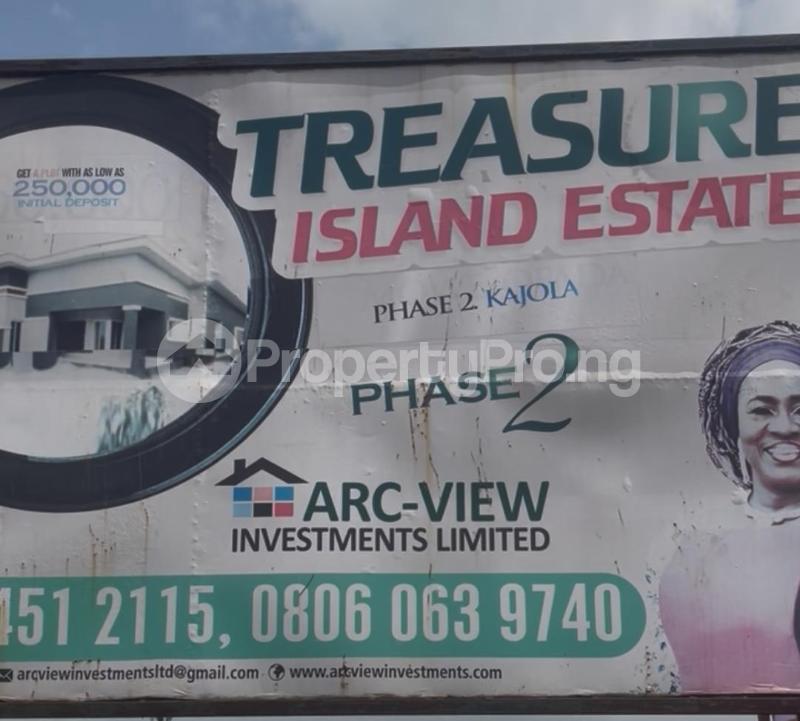 Land for sale Kajola Mowe Obafemi Owode Ogun