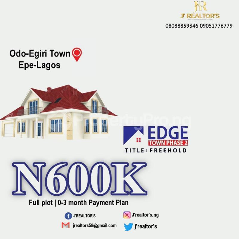 Land for sale Epe Road Lagos Epe Road Epe Lagos