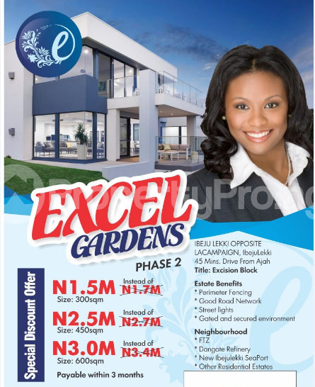 Land for sale Opp Lacampaign Tropicana Ibeju-Lekki Lagos