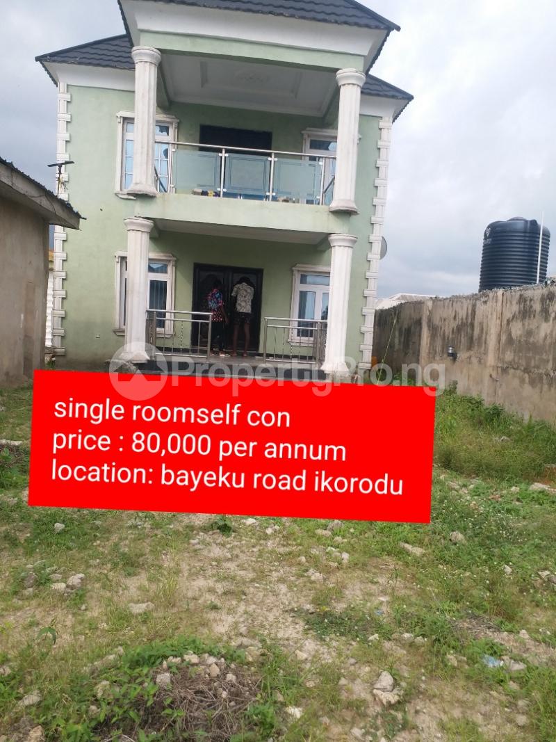 1 bedroom Flat / Apartment for rent D Law Street Igbogbo Ikorodu Lagos