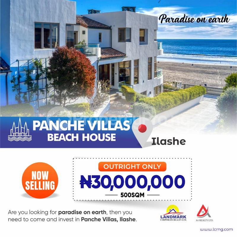 Land for sale Ilashe Private Beach Resort/snake Island Off The Lagos Coast Along The Badagry Creek. Badagry Badagry Lagos