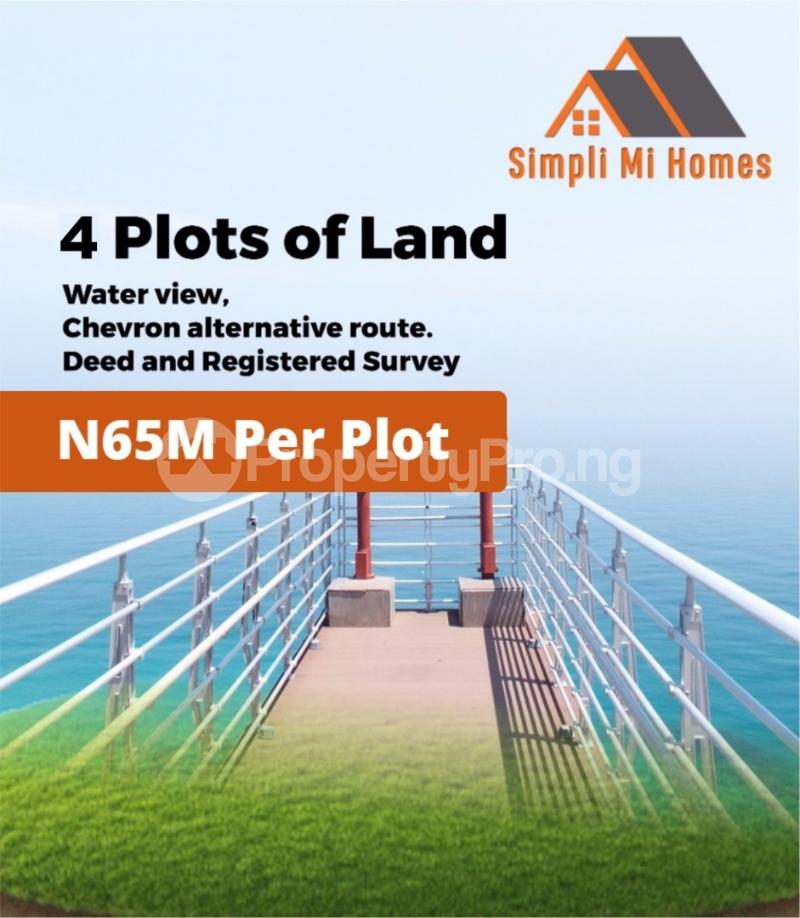 Land for sale Exclusive Water View Land Chevron Lekki chevron Lekki Lagos
