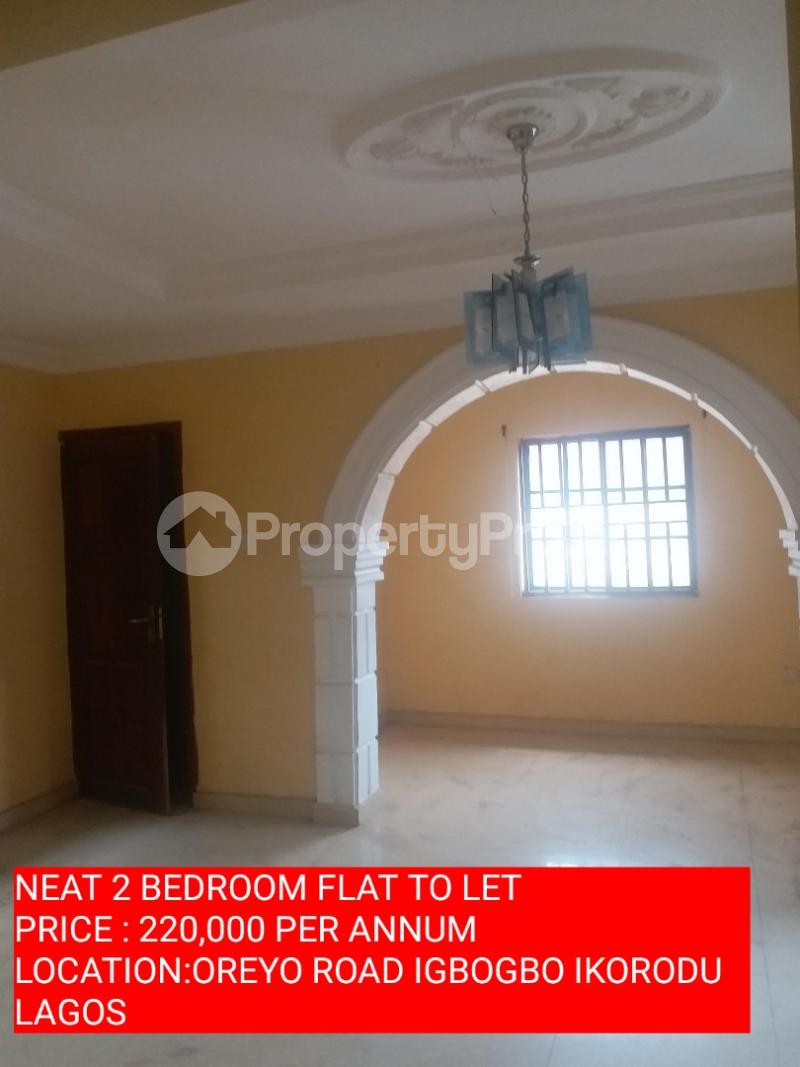2 bedroom Flat / Apartment for rent Oreyo Road Igbogbo Ikorodu Lagos