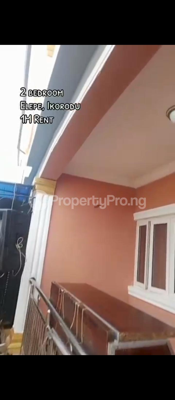 2 bedroom Flat / Apartment for rent Elepe Ikorodu Ikorodu Lagos